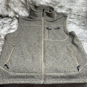 North face fleece vest